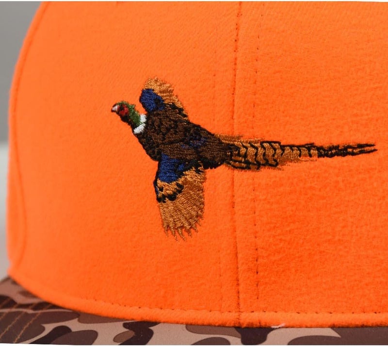EDTREK Performance Outdoorsman Snapback Truck Hat with Flat Brim - Unique Animal Embroidery - Image 5